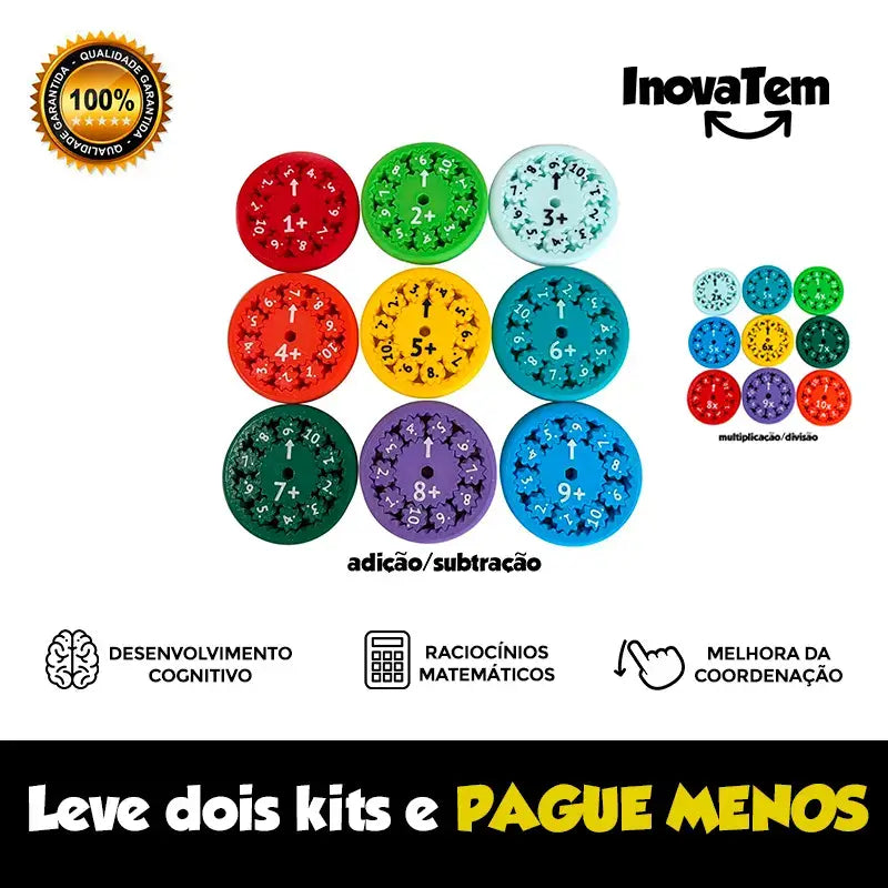 Hand Spinner ContaFácil Innova® - Leve 2 e Pague Menos